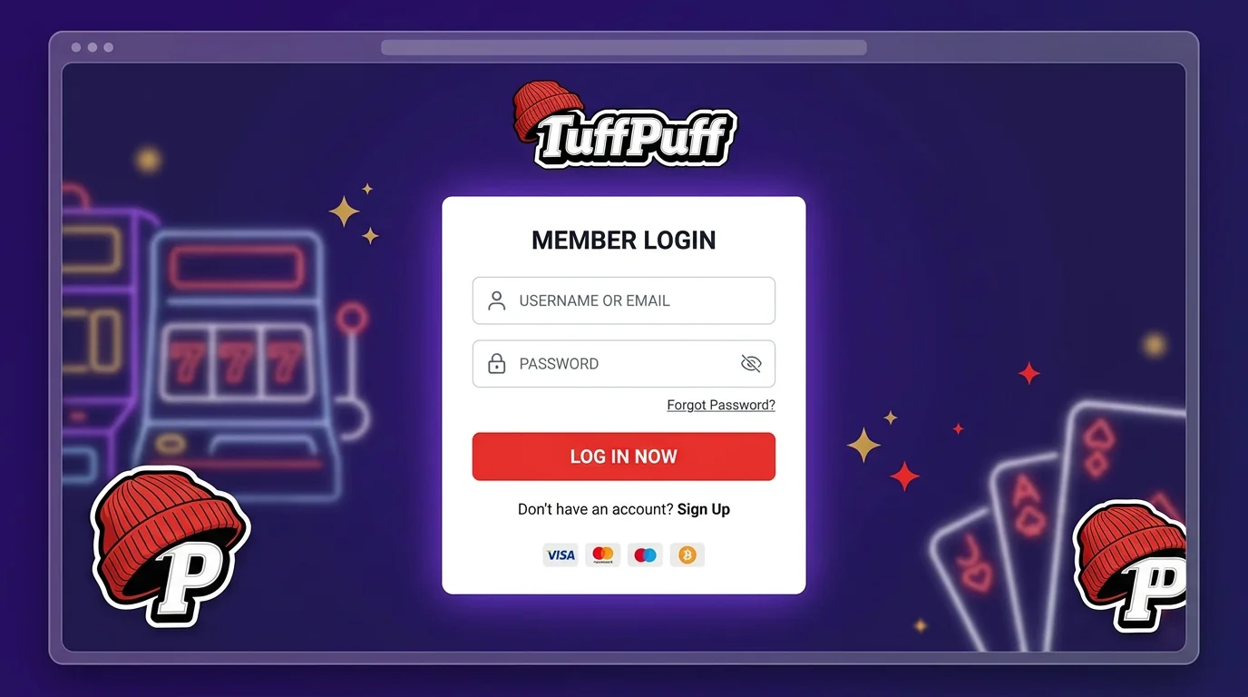 TuffPuff Casino Login